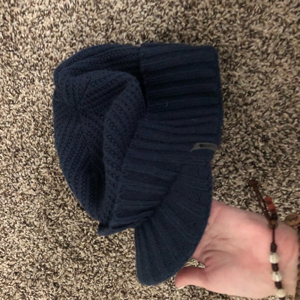 Navy blue hat